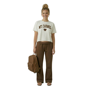 Mt. Carmel — Heart Collection Crop Tee