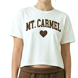 Mt. Carmel — Heart Collection Crop Tee