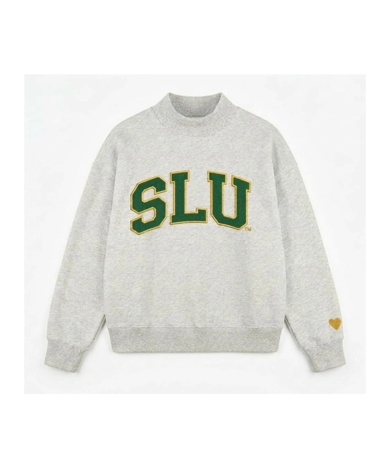 SLU Lions Mock Neck Sweatshirt