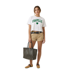 Chapelle — Heart Collection Crop Tee
