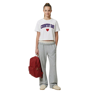 Country Day — Heart Collection Crop Tee