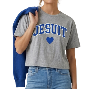 Jesuit — Heart Collection Crop Tee