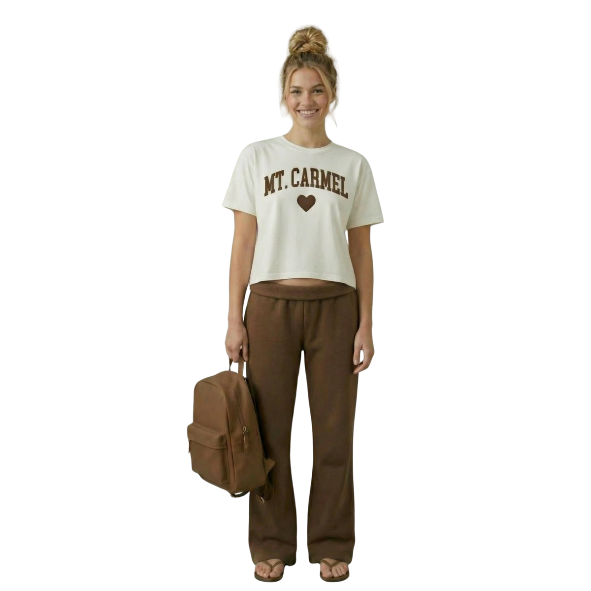 Mt. Carmel — Heart Collection Crop Tee