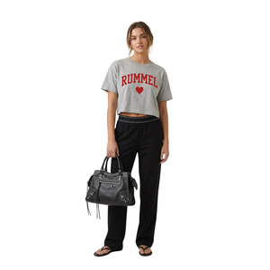 Rummel — Heart Collection Crop Tee