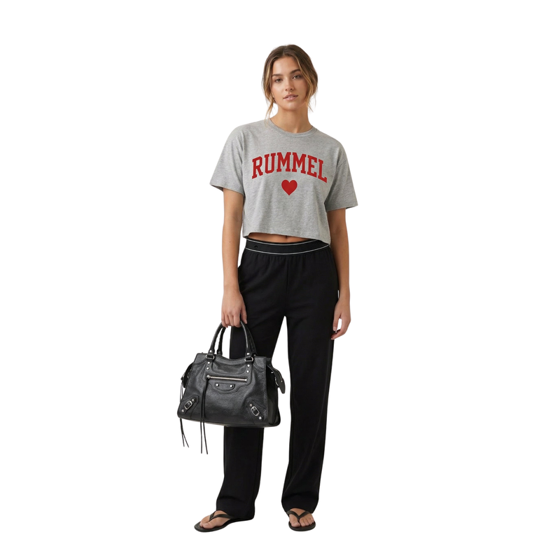 Rummel — Heart Collection Crop Tee