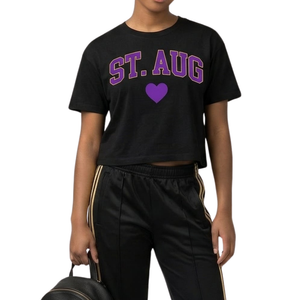 St. Aug — Heart Collection Crop Tee